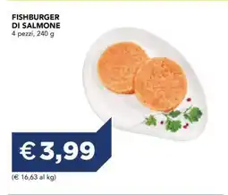Esselunga Fishburger di Salmone offerta
