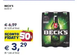 Esselunga BECK'S offerta