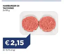 Esselunga Hamburger Di Tacchino offerta