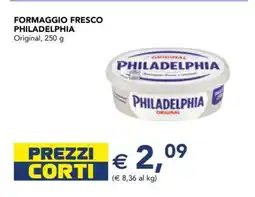 Esselunga FORMAGGIO FRESCO PHILADELPHIA offerta