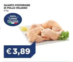 Esselunga QUARTO POSTERIORE DI POLLO ITALIANO offerta