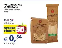 Esselunga PASTA INTEGRALE LA MOLISANA offerta