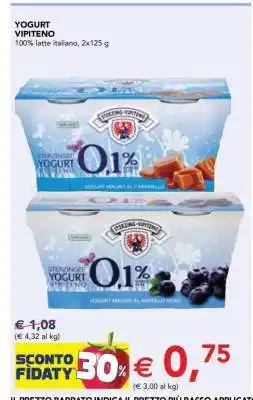 Esselunga Yogurt Vipiteno offerta