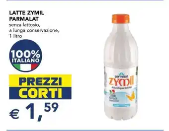 Esselunga Latte Zymil Parmalat offerta
