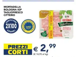 Esselunga Mortadella Bologna IGP Tagliofresco Citterio offerta