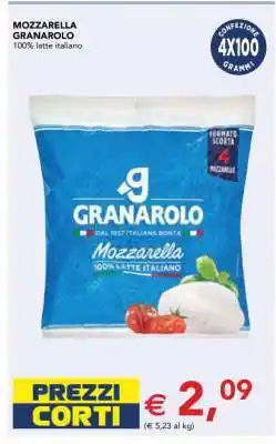 Esselunga MOZZARELLA GRANAROLO offerta