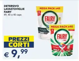 Esselunga DETERSIVO LAVASTOVIGLIE FAIRY offerta