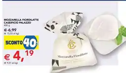 Esselunga MOZZARELLA FIOR DI LATTE CASEIFICIO PALAZZO offerta