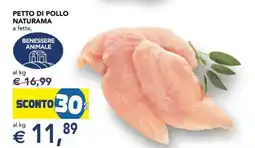 Esselunga PETTO DI POLLO NATURAMA offerta