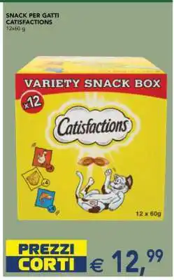 Esselunga Snack per gatti Catisfactions offerta