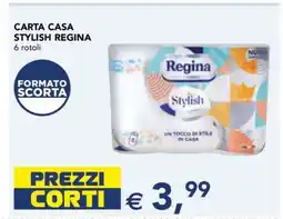 Esselunga CARTA CASA STYLISH REGINA offerta