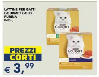 Esselunga Lattine per Gatti Gourmet Gold Purina offerta