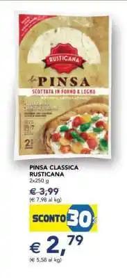 Esselunga PINSA CLASSICA RUSTICANA offerta