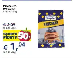 Esselunga PANCAKES PASQUIER offerta
