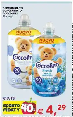 Esselunga Ammorbidente Concentrato Coccolino offerta