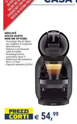 Esselunga NESCAFÉ DOLCE GUSTO MINI ME KP1438K offerta