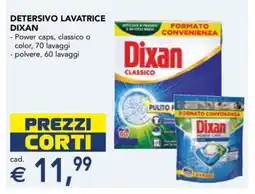 Esselunga Detersivo Lavatrice Dixan offerta