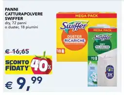 Esselunga Panni Catturapolvere Swiffer offerta