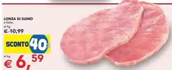 Esselunga Lonza Di Suino offerta