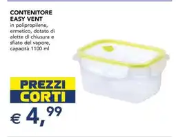 Esselunga CONTENITORE EASY VENT offerta