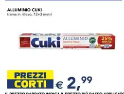 Esselunga ALLUMINIO CUKI offerta