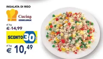 Esselunga Insalata di riso offerta