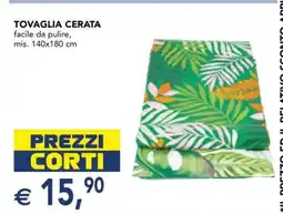 Esselunga TOVAGLIA CERATA offerta
