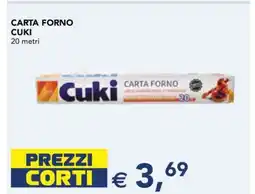 Esselunga Carta Forno Cuki offerta