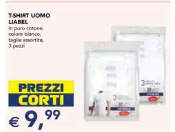 Esselunga T-SHIRT UOMO LIABEL offerta