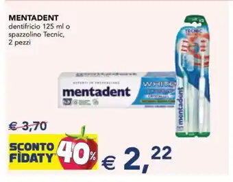 Esselunga MENTADENT offerta