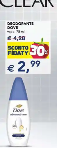 Esselunga DEODORANTE DOVE offerta