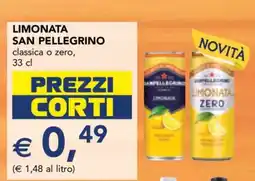 Esselunga LIMONATA SAN PELLEGRINO offerta