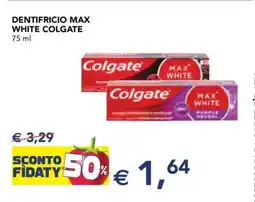 Esselunga Dentifricio Max White Colgate offerta