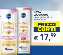 Esselunga NIVEA LOUMINOUS offerta