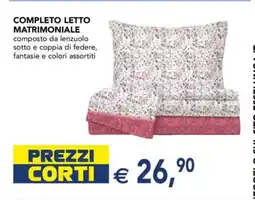 Esselunga Completo Letto Matrimoniale offerta