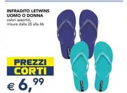 Esselunga INFRADITO LETWINS UOMO O DONNA offerta