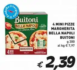 Coal 4 mini pizze margherita bella napoli BUITONI offerta