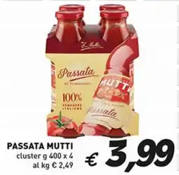 Coal Passata MUTTI offerta