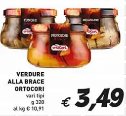 Coal Verdure alla brace ORTOCORI offerta