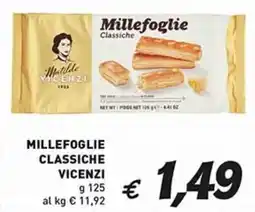 Coal Millefoglie classiche VICENZI offerta