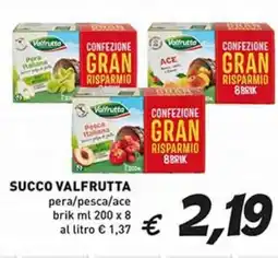 Coal Succo VALFRUTTA offerta