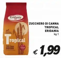 Coal Zucchero di canna tropical ERIDANIA offerta