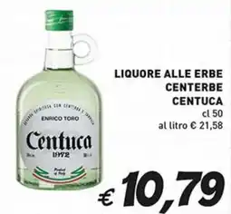 Coal Liquore alle erbe centerbe CENTUCA offerta
