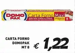 Coal Carta forno domopak mt 8 offerta