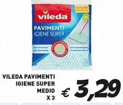 Coal Vileda pavimenti igiene super medio offerta