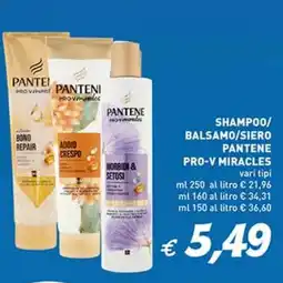 Coal Shampoo/ balsamo/siero pantene pro-v miracles offerta