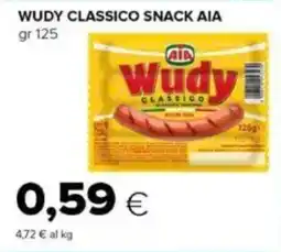 Tigre Wudy classico snack AIA offerta