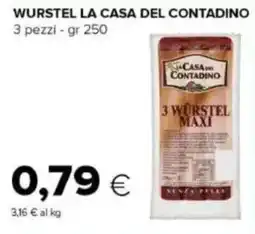 Tigre Wurstel la casa del contadino offerta