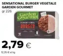 Tigre Sensational burger vegetale GARDEN GOURMET offerta
