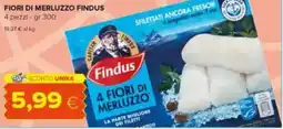 Tigre Fiori di merluzzo FINDUS offerta